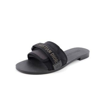 Christian Dior Women's Dio(r)evolution Slide Sandals Technical Fabric
