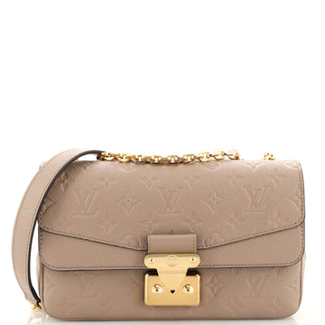 Louis Vuitton Marceau Handbag Monogram Empreinte Leather