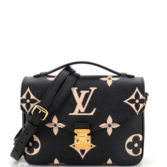 Louis Vuitton Pochette Metis Bicolor Monogram Empreinte Giant