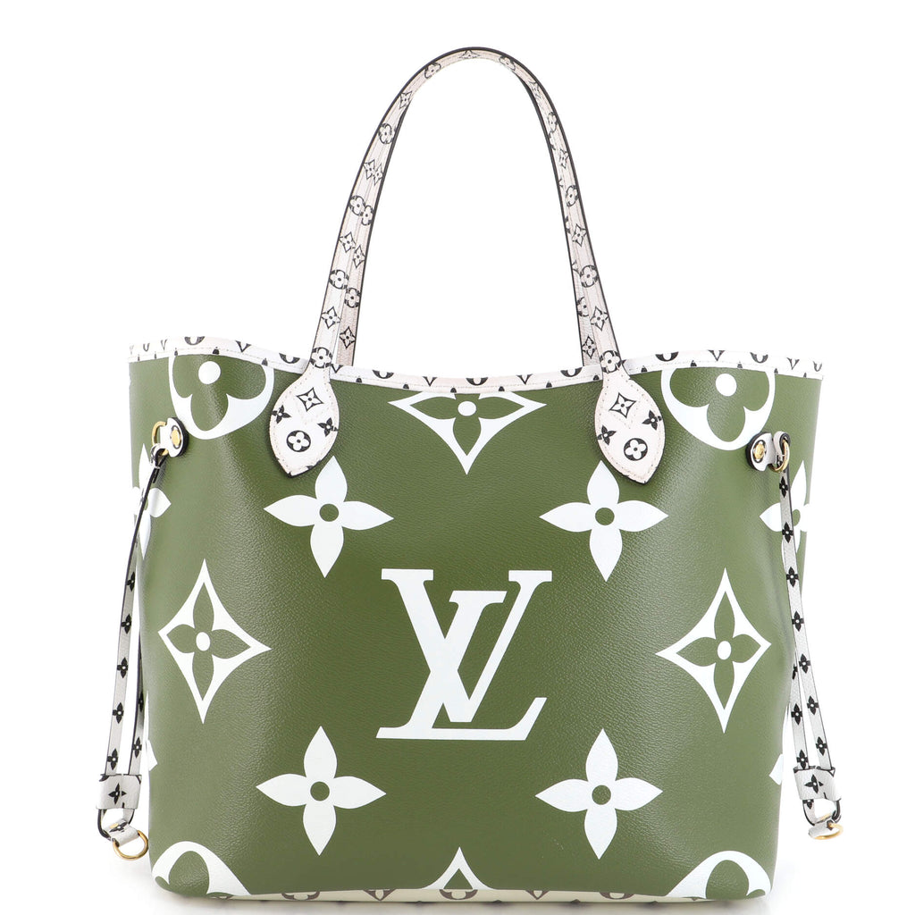 Louis Vuitton Neverfull NM Tote Limited Edition Colored Monogram Giant MM  Green 2048491