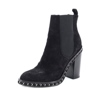 Chanel Women's Chain Around Ankle Boots Suede