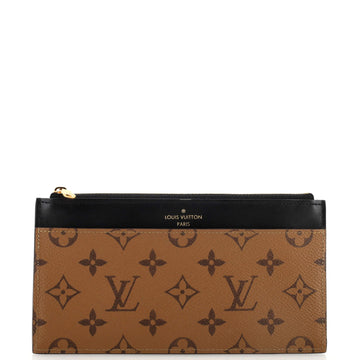 Louis Vuitton Slim Purse Reverse Monogram Canvas