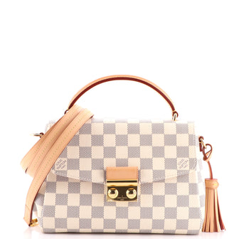 Louis Vuitton Croisette Handbag Damier