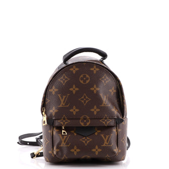 Louis Vuitton Palm Springs Backpack Monogram Canvas Mini
