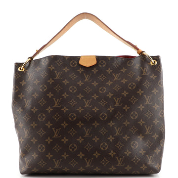 Louis Vuitton Graceful Handbag Monogram Canvas MM