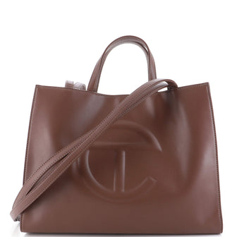 Telfar Shopping Tote Faux Leather Medium