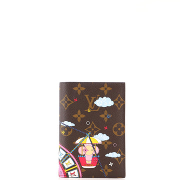 Louis Vuitton Passport Cover Limited Edition Vivienne Xmas Monogram Canvas