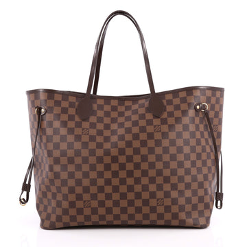 Louis Vuitton Neverfull NM Tote Damier GM Brown 2050101