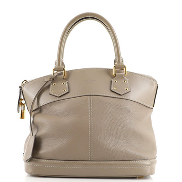 Louis Vuitton Suhali Lockit Handbag Leather PM