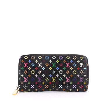 Louis Vuitton Zippy Wallet Monogram Multicolor Black 2050402