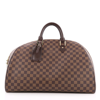 Louis Vuitton Ribera Handbag Damier GM Brown 2050501