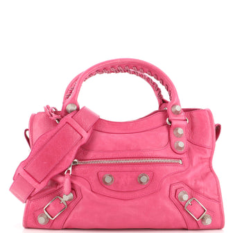 Balenciaga City Giant Studs Bag Leather Medium