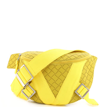 Bottega Veneta V Tape Belt Bag Rubber Intrecciato with Canvas