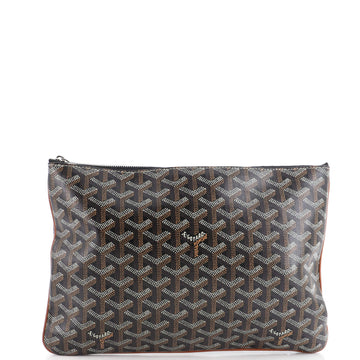 Goyard Senat Zip Pouch Coated Canvas MM