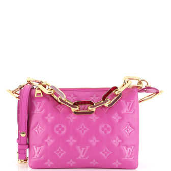 Louis Vuitton Coussin Bag Monogram Embossed Lambskin BB