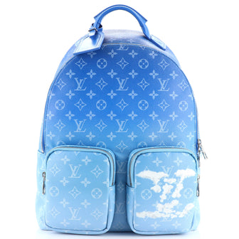 Louis Vuitton Multipocket Backpack Limited Edition Monogram Clouds 205059