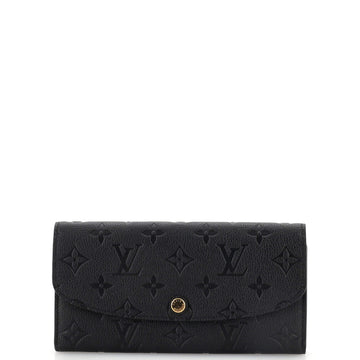 Louis Vuitton Emilie Wallet Monogram Empreinte Leather