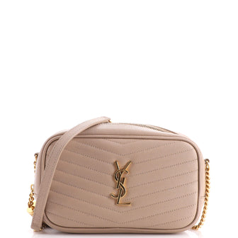 Saint Laurent Lou Camera Bag Matelasse Chevron Leather Mini