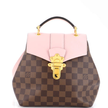 Louis Vuitton Clapton Backpack Damier and Leather