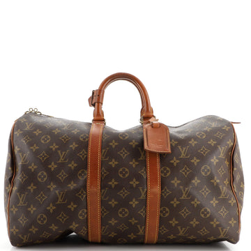 Louis Vuitton Keepall Bag Monogram Canvas 45