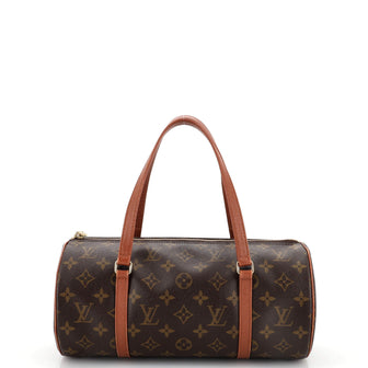 Louis Vuitton Papillon Handbag Monogram Canvas 30