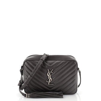 Saint Laurent Lou Camera Bag Matelasse Chevron Leather Small
