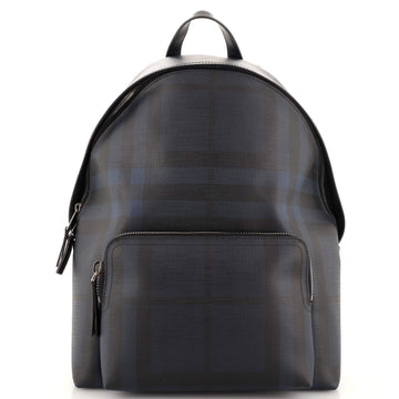 Burberry Abbeydale Backpack London Check Coated Canvas Medium