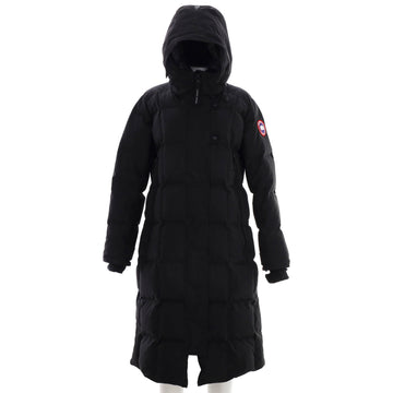 Canada Goose Womens' Elmwood Long Parka Quilted Polyester Blend with Down