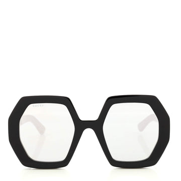 Gucci Interlocking G Oversized Square Sunglasses Acetate