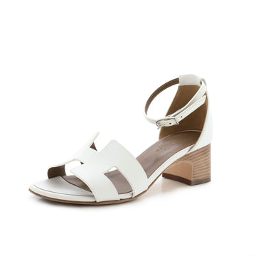 Hermes Women's Encens Heeled Sandals Leather