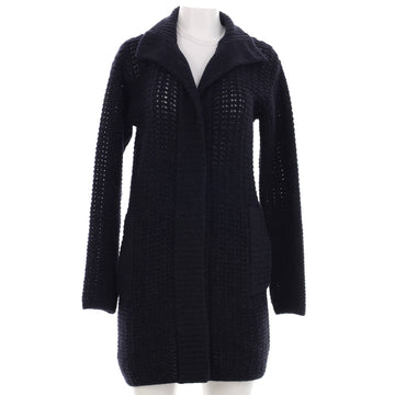 Chanel Women's Button Up Long Cardigan Knit Wool and Cashmere