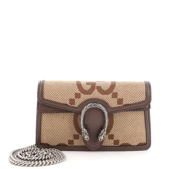 Gucci Dionysus Bag Jumbo GG Canvas Super Mini
