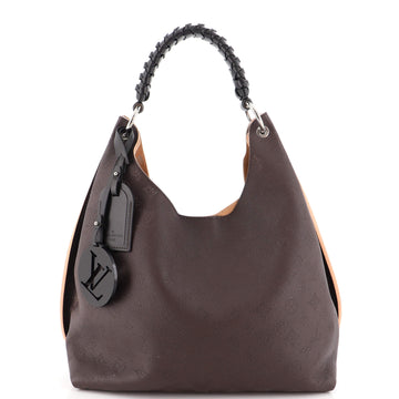 Louis Vuitton Carmel Hobo Mahina Leather