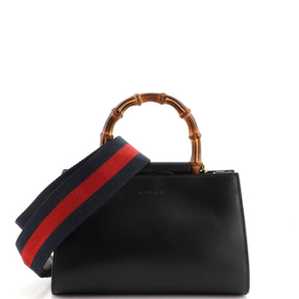 Gucci Nymphaea Top Handle Bag Leather Mini