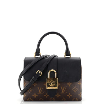 Louis Vuitton Locky Handbag Monogram Canvas with Leather BB
