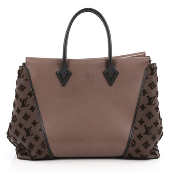Louis Vuitton W Tote Cuir Orfevre and Veau Cachemire GM 2054301