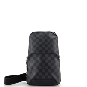 Louis Vuitton Avenue Sling Bag Damier Graphite Black 2054371