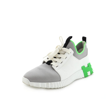 Hermes Men's Bouncing Sneakers Mixed Materials