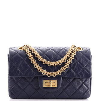 Chanel Reissue 2.55 Flap Bag Quilted Aged Calfskin Mini