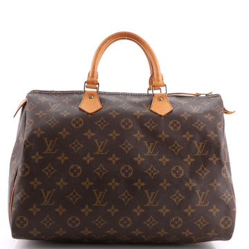 Louis Vuitton Speedy Handbag Monogram Canvas 35
