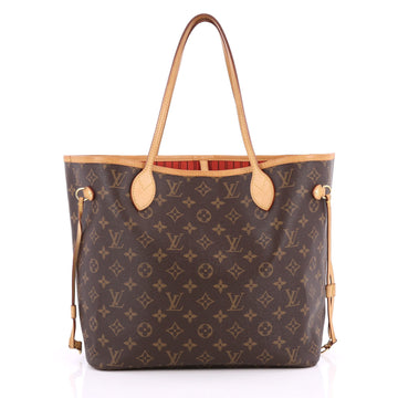 Louis Vuitton Neverfull NM Tote Monogram Canvas MM Brown 2055101