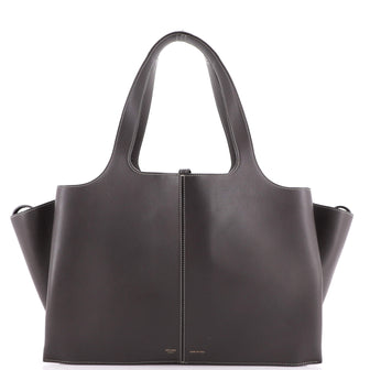 Celine Tri-Fold Shoulder Bag Smooth Calfskin Medium