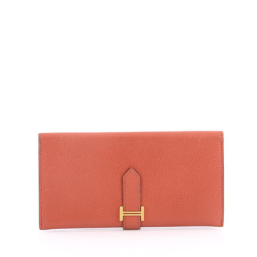 Hermes Bearn Wallet Courchevel Long Pink 2055903