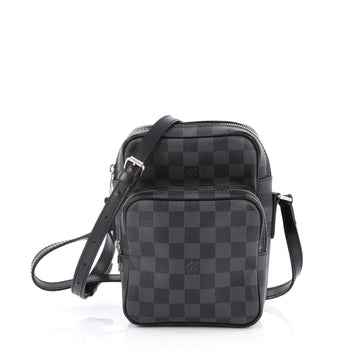 Louis Vuitton Rem Bag Damier Graphite Black