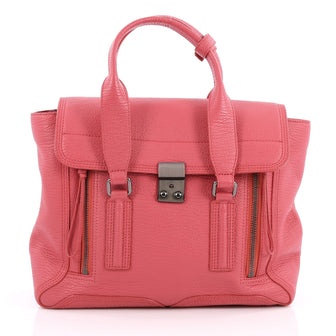 3.1 Phillip Lim Pashli Satchel Leather Medium Pink 2057201