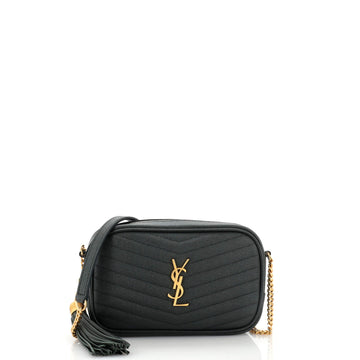 Saint Laurent Lou Camera Bag Matelasse Chevron Leather Mini
