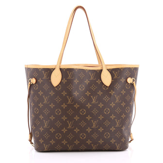 Louis Vuitton Neverfull NM Tote Monogram Canvas MM Brown 2057501