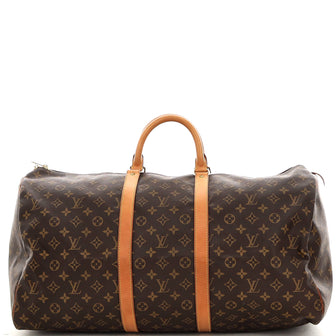 Louis Vuitton Keepall Bag Monogram Canvas 55