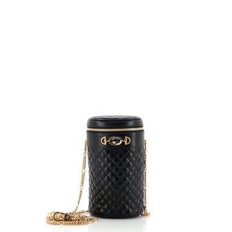 Gucci Trapuntata Crossbody Belt Bag Quilted Leather