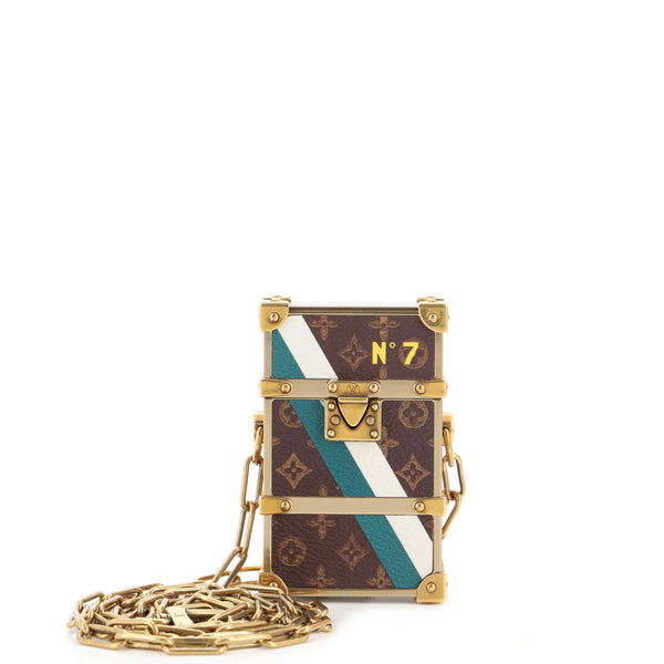 Louis Vuitton trunk collector's cosmetic pouch ref.124078 - Joli